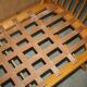 Vintage Ercol Windsor Studio 355 canapé / daybed, light wood, Mid-Century Modern design.