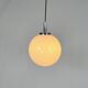 Set of 2 Mid Century Hanging Bol Lamps by Glashutte Limburg, 1970s