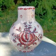 Old pink retro vase