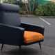 Skaï armchair