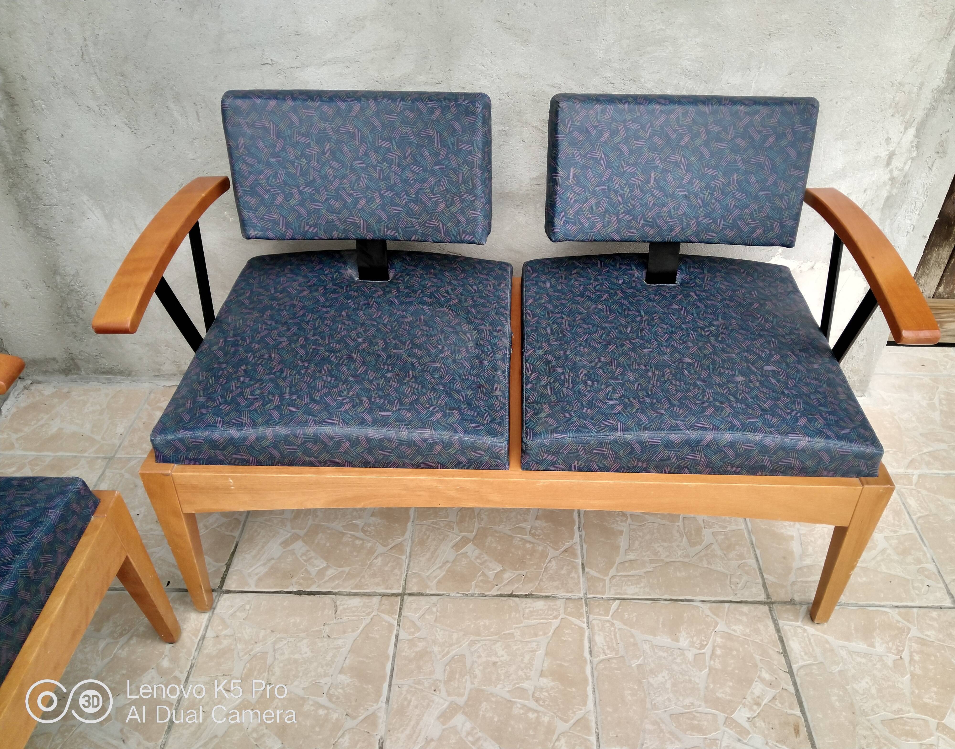 Pair of vintage Baumann banquettes