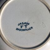 6 assiettes creuses Badonviller modèle Jasmin