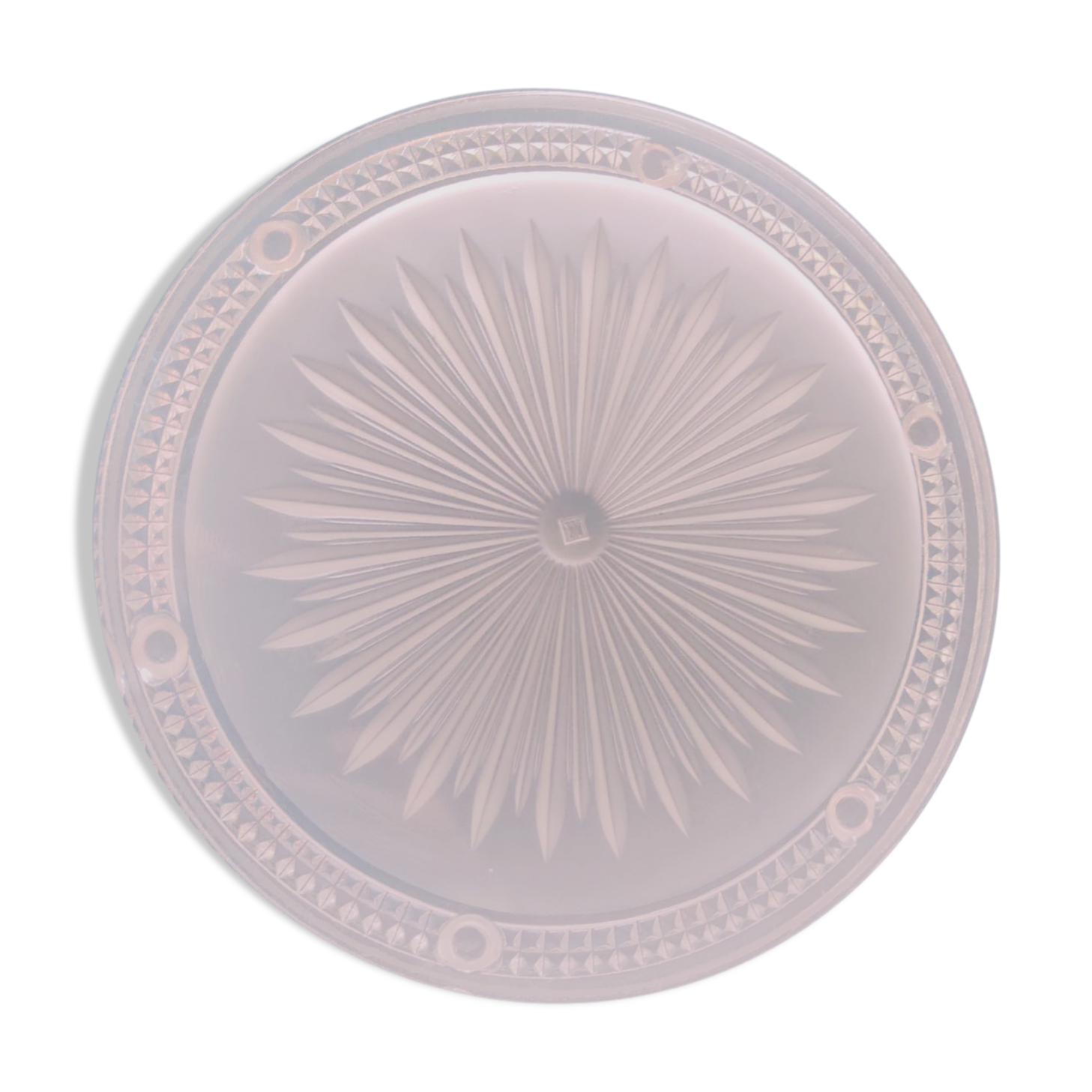 Verlys art deco glass dish