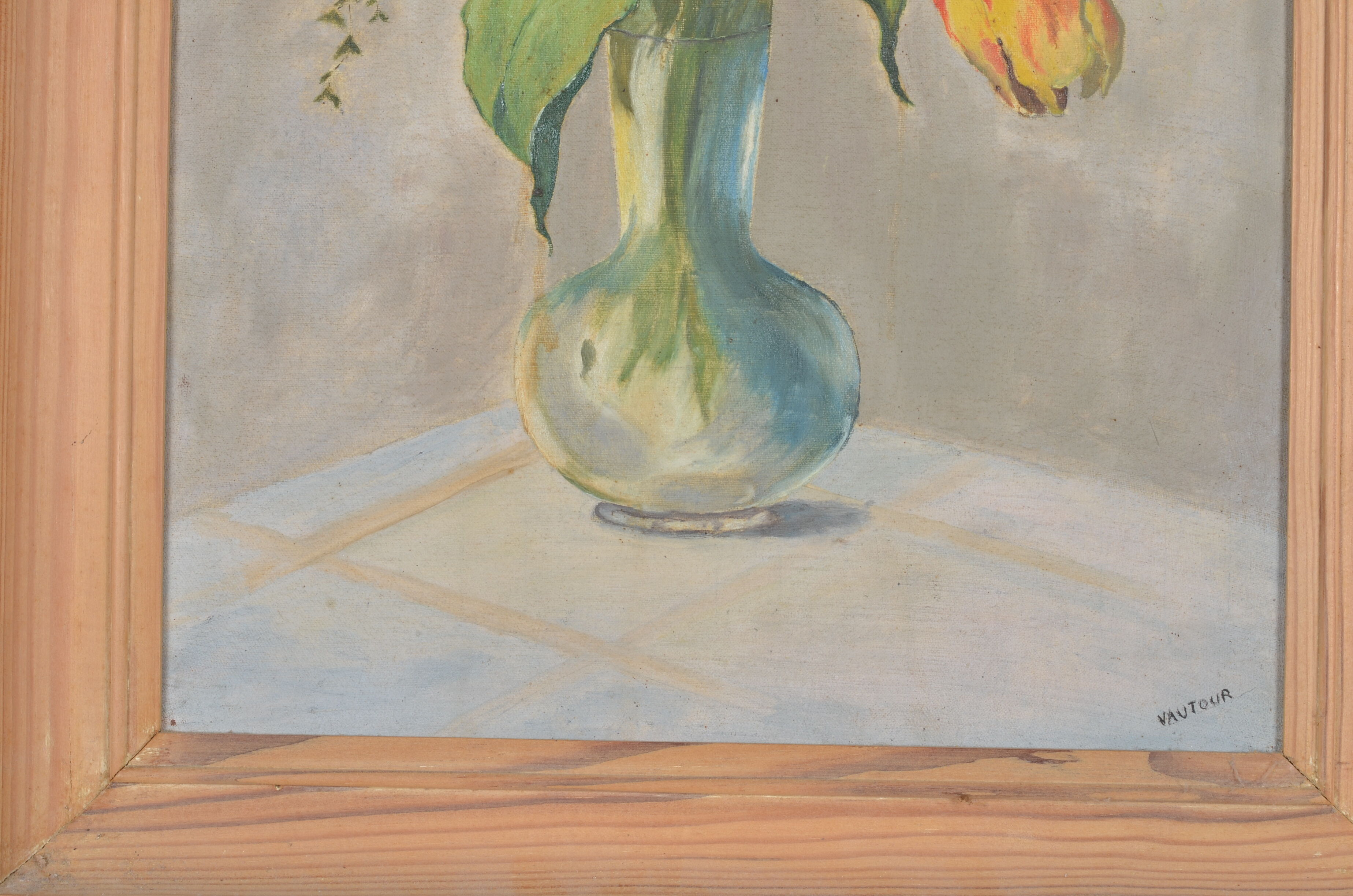 Still life bouquet of tulips