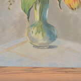 Nature morte bouquet de tulipes