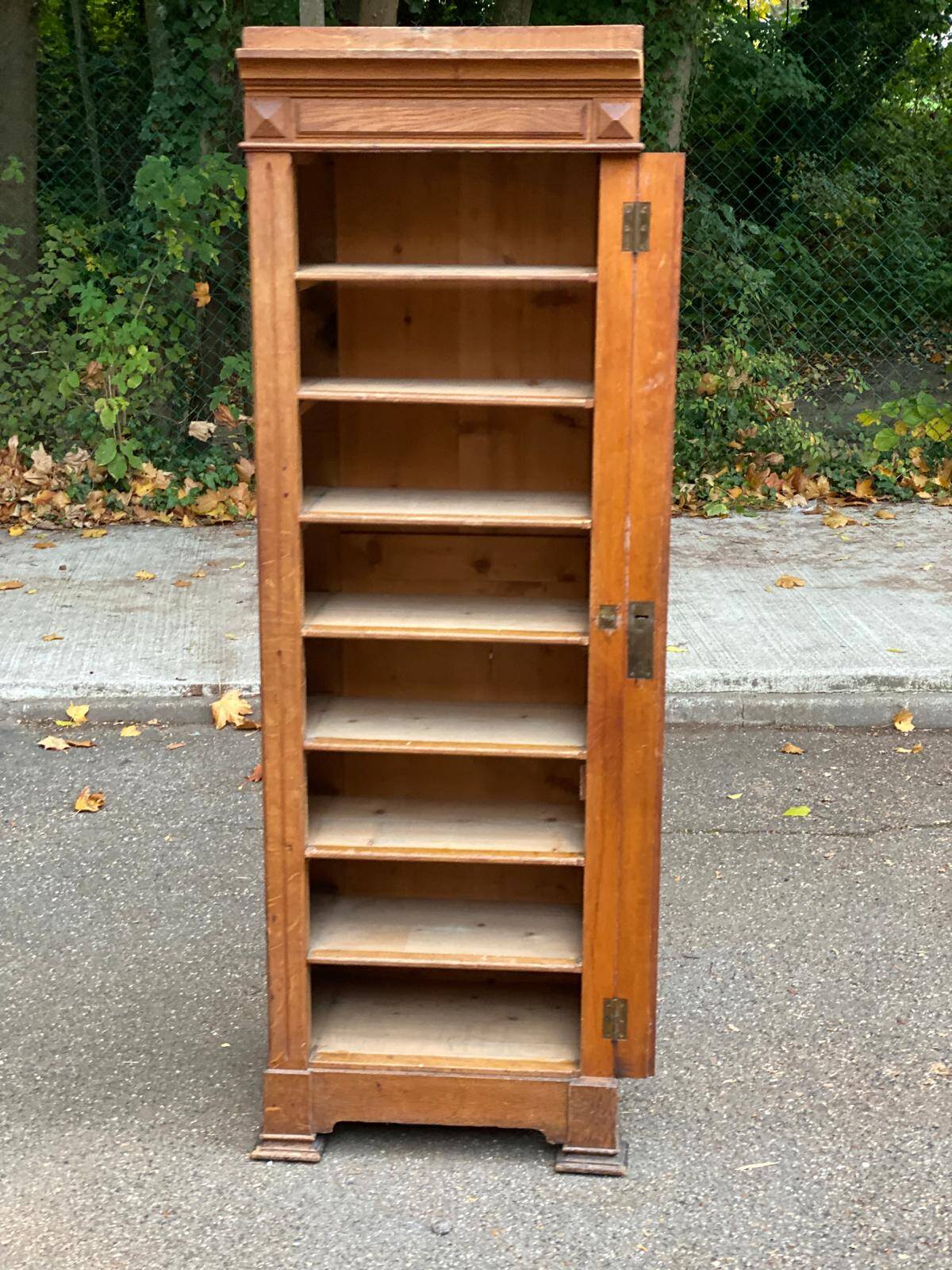 20th century oak notary's folder