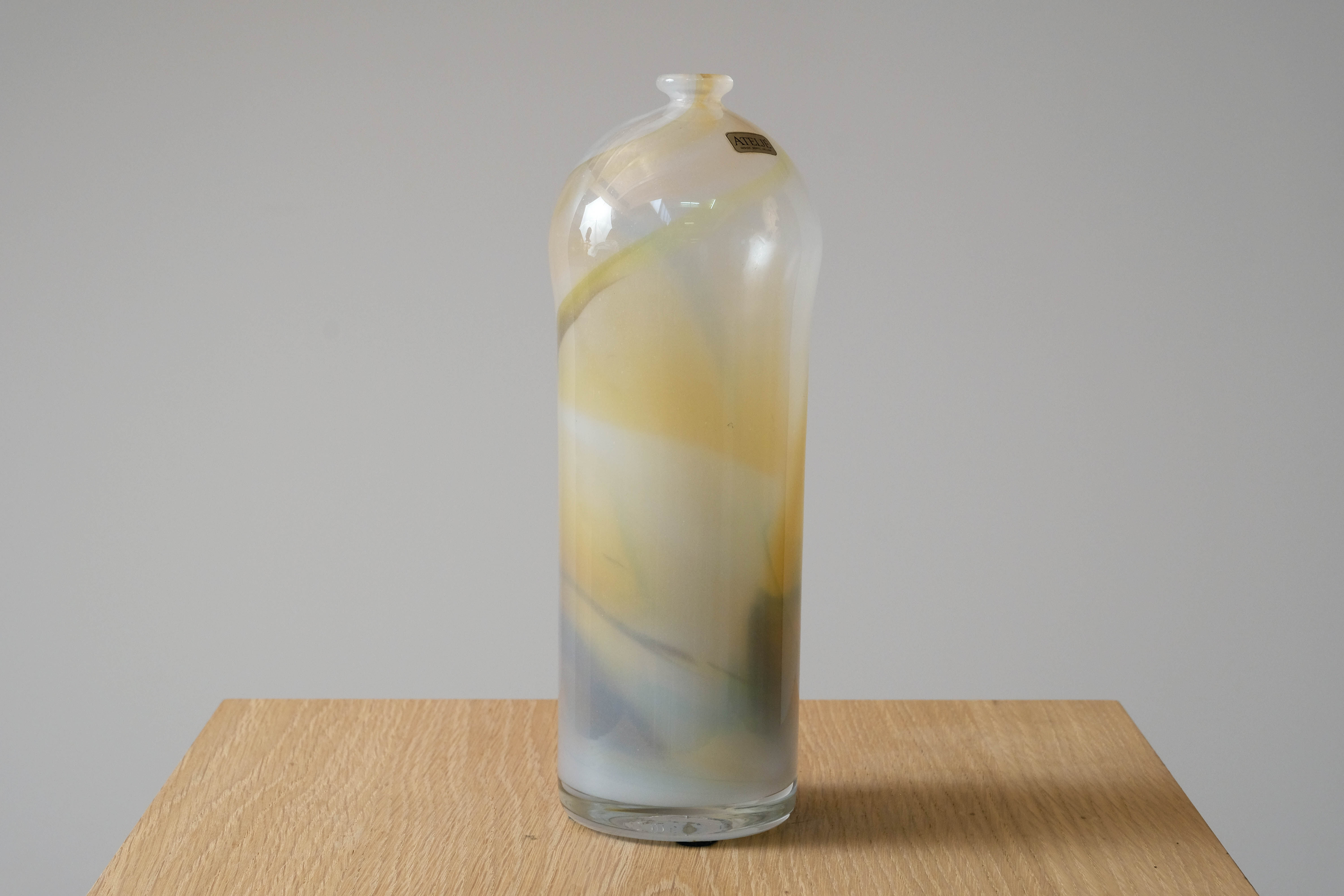 Ateljé glass soliflore by Bertil Vallien 1970's