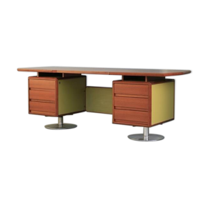 bureau 1970 design palissandre