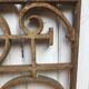 2 cast iron door grilles