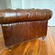 2 x Chesterfield leather armchairs - Artwood