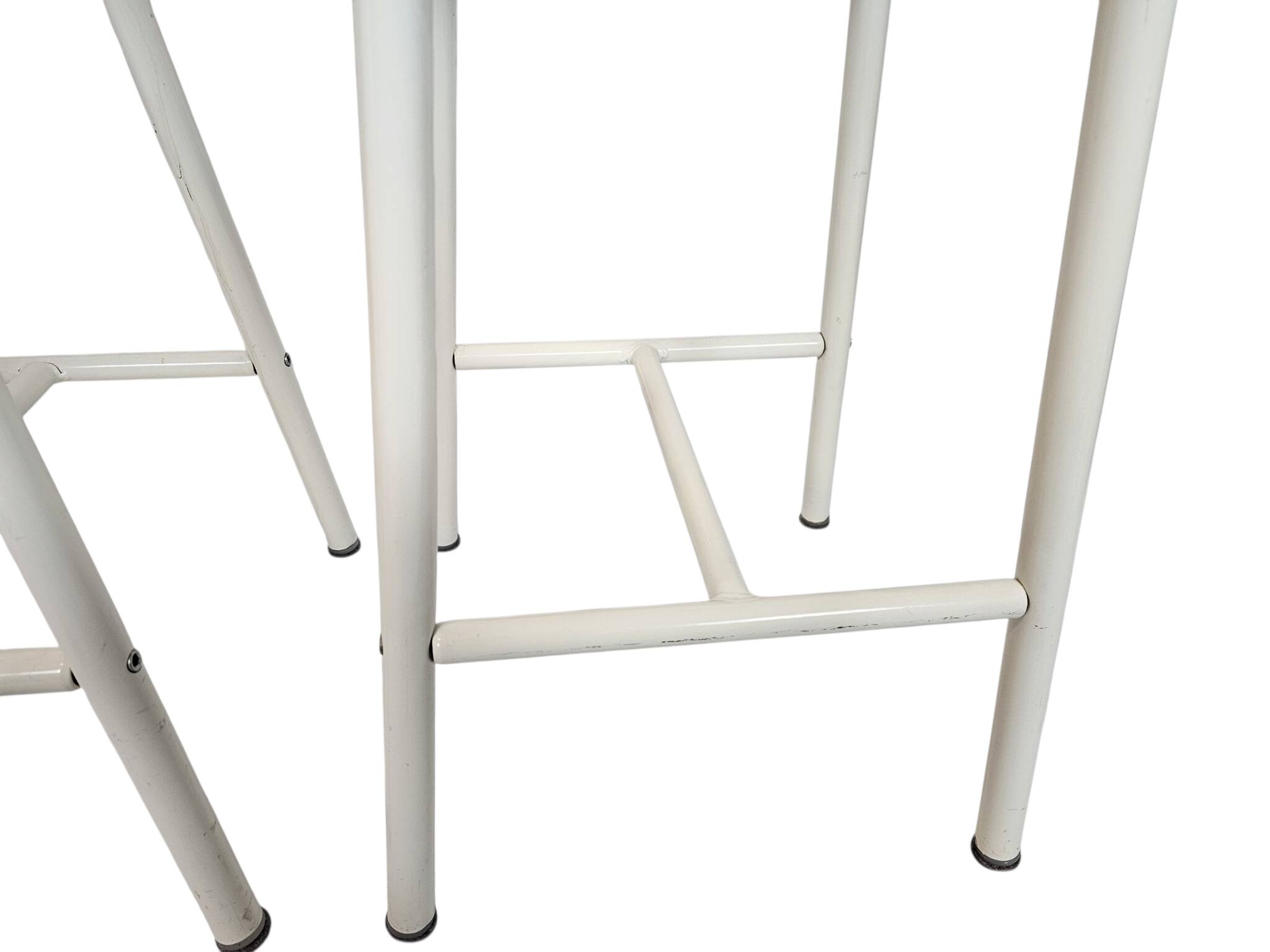 IKEA – metal – ABS plastic – 2 x bar stool – signed – Italy – 1980s