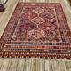 Ancient Persian carpet hand-knotted 299x197cm