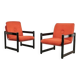 Pair of Armchairs Schirolli Mod. Pierrot Design 80s Modernariato