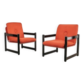 Paire de fauteuils Schirolli Mod. Pierrot, années 80