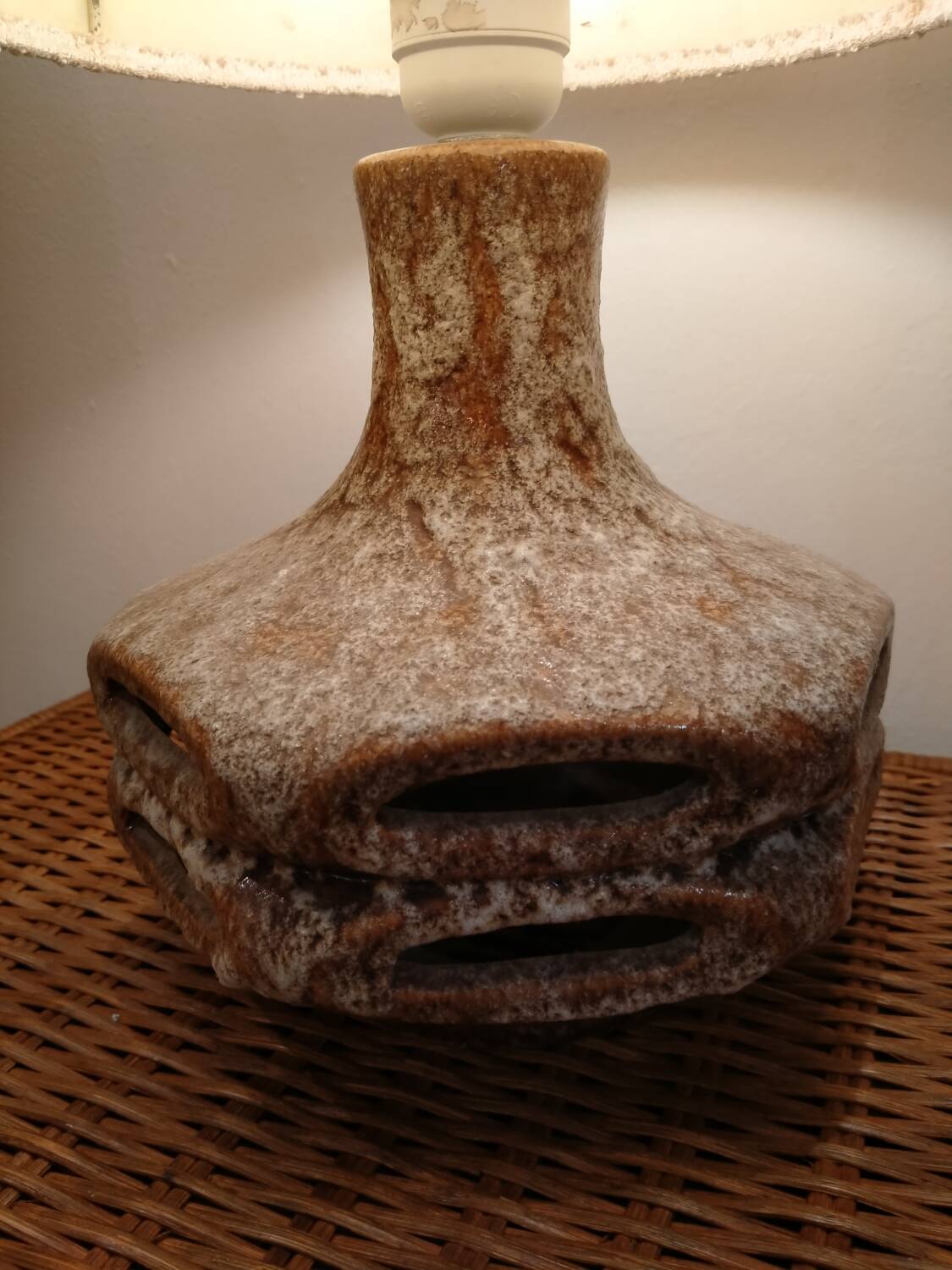 Ceramic lamp Germany 1960