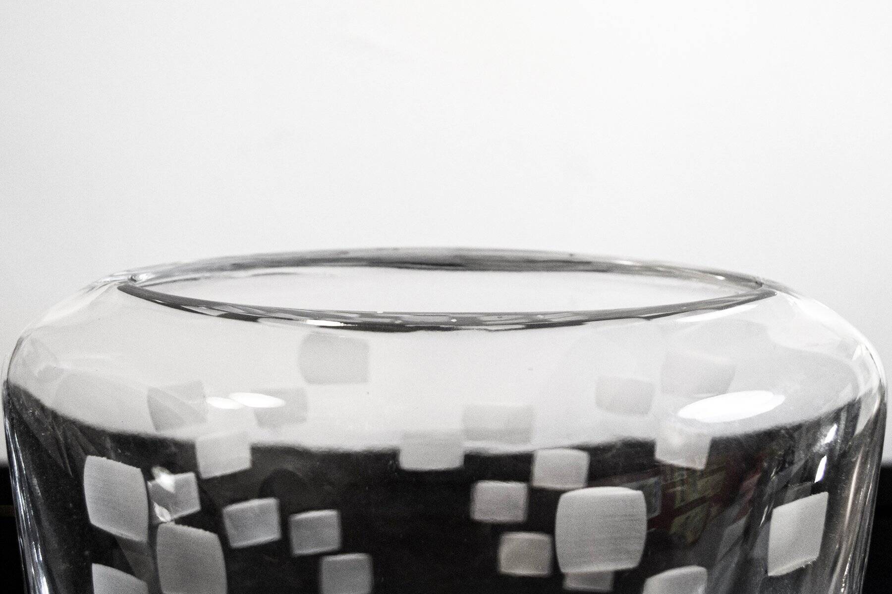 Rosenthal Studio crystal vase, Italy, 1960s