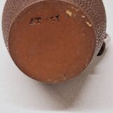 Chocolate stoneware pitcher