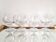 4 cognac glasses, crystal, Villeroy and Boch