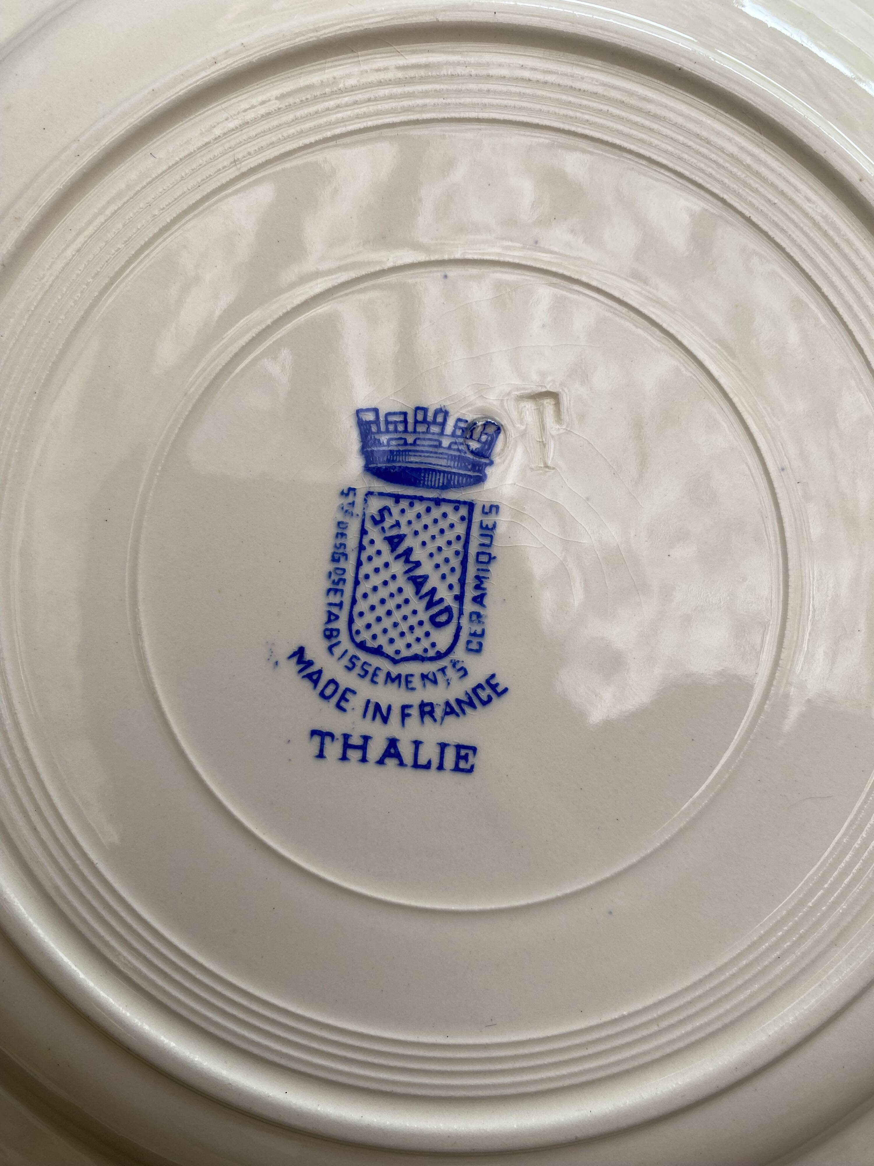 Ironstone plates