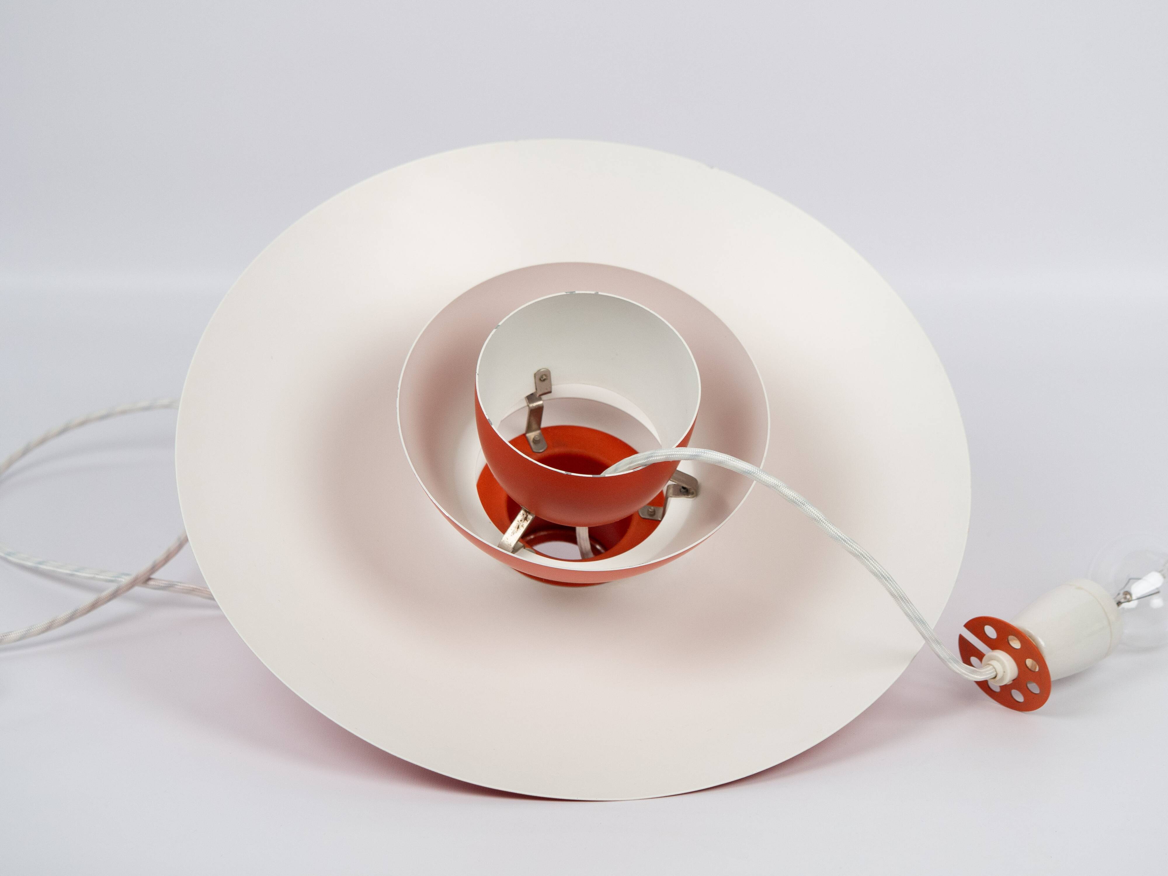 Danish suspension PH 4/3 by Poul Henningsen, Louis Poulsen, 1958