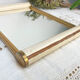 Durinox Oxydor roller mirror serving tray Art Deco style