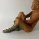 Nude Woman - Ceramic clay sculpture