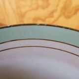 6 vintage Luneville hollow plates