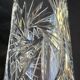 Cylindrical vase – handmade cut crystal