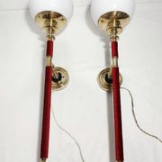 Paire d'appliques murales. Espagne, années 1950.