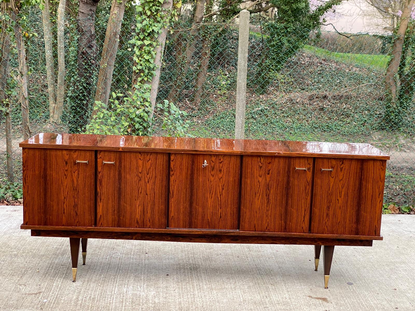 Scandinavian enfilade in rosewood by Malora 1960