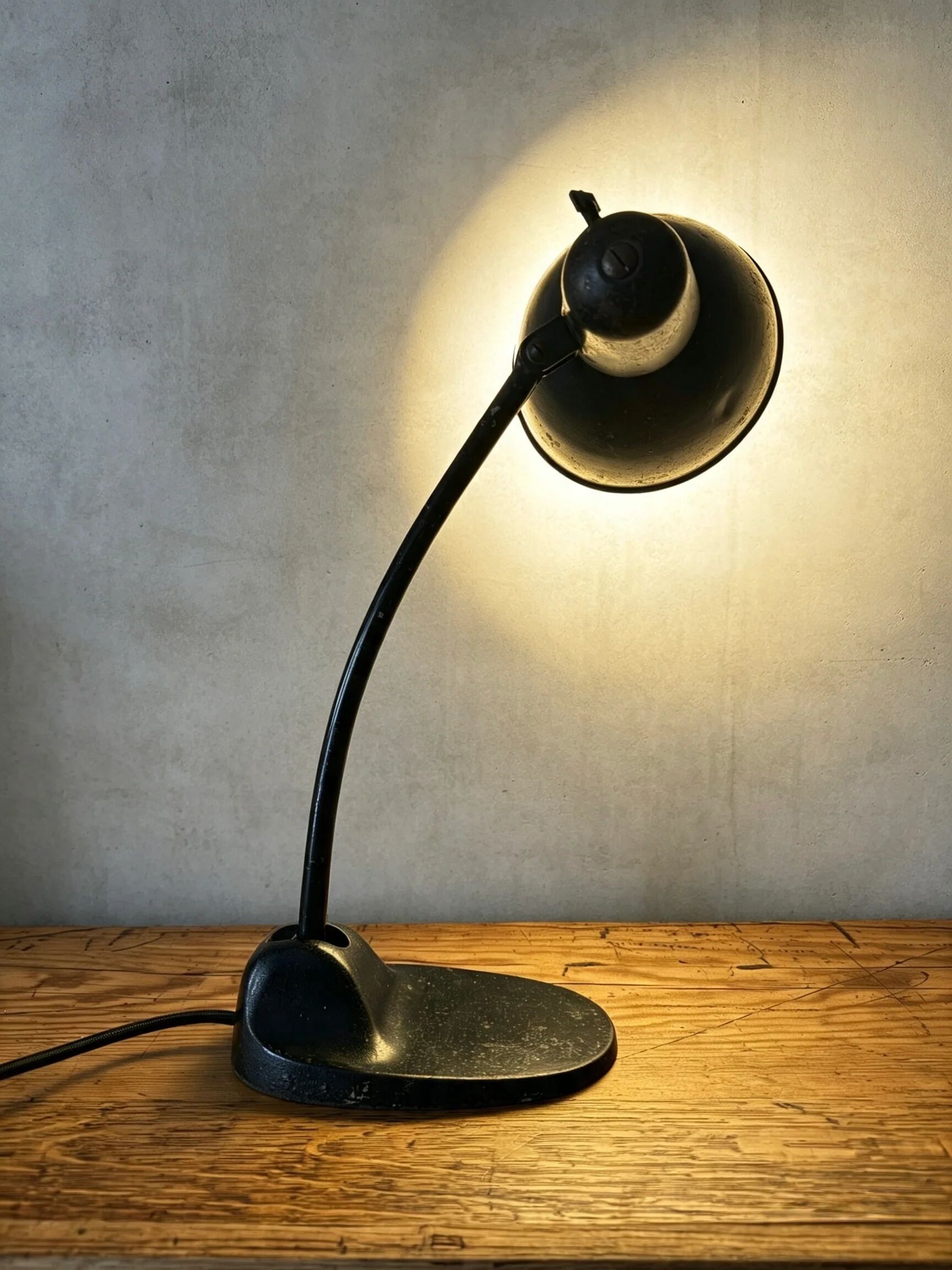 Siemens schuckertwerke l299 1930s bauhaus desk lamp