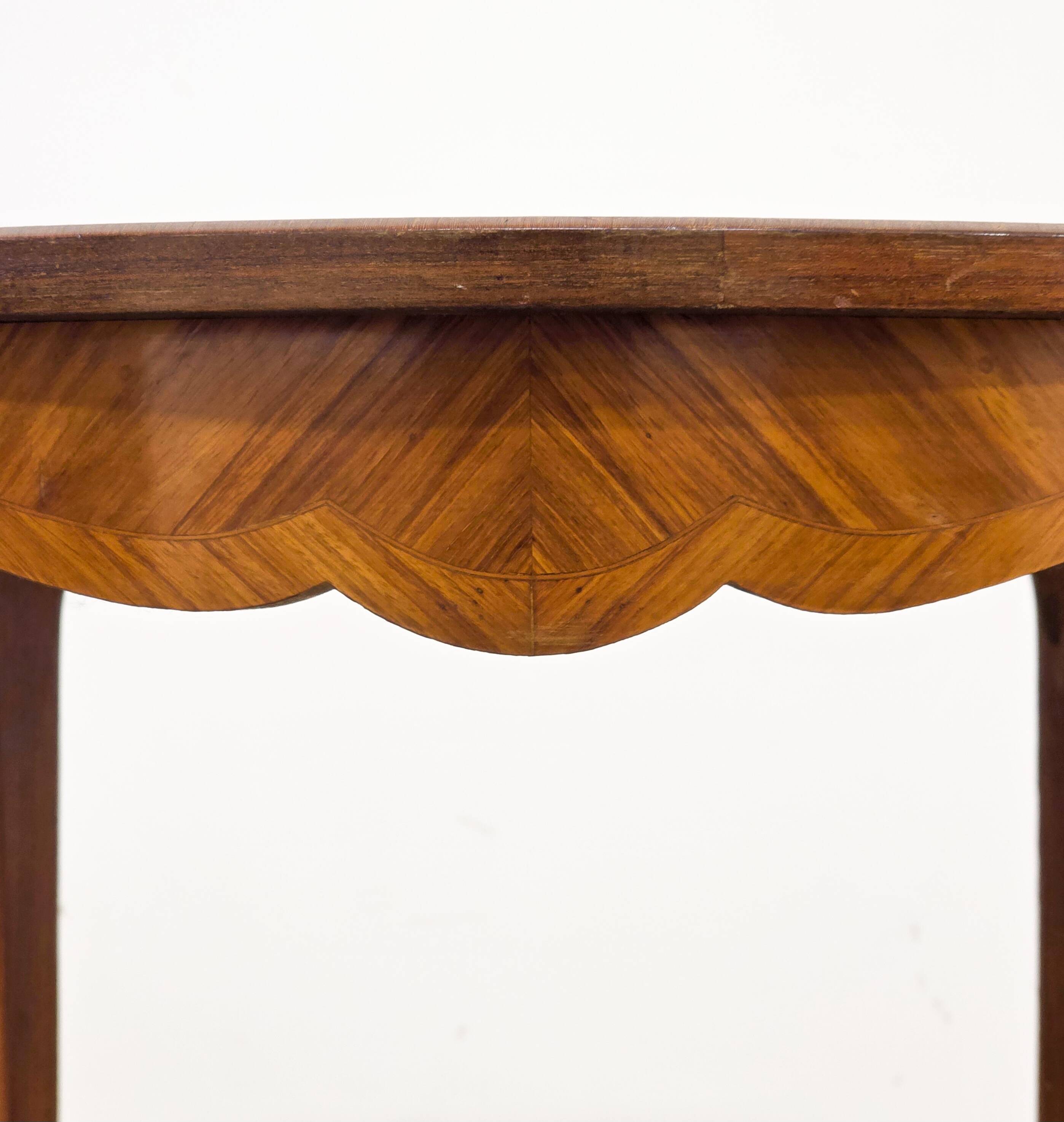 Louis XV style marquetry coffee table