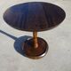 Solid wood pedestal table, Ø60cm