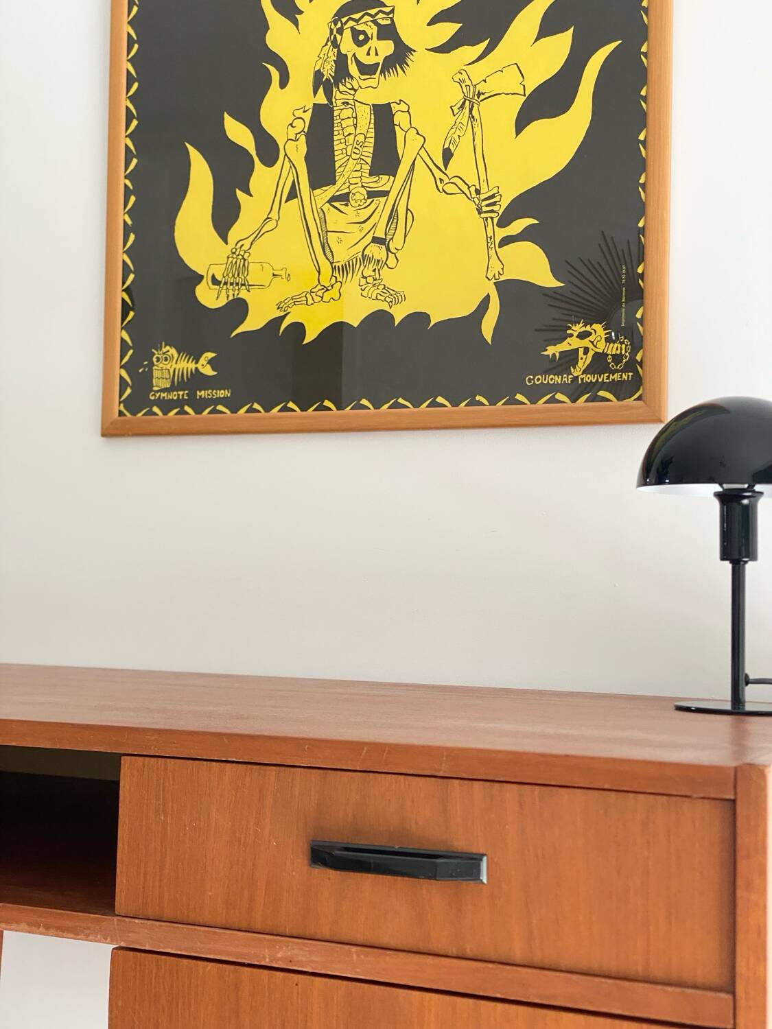 Vintage Scandinavian desk