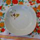 6 hollow plates in white porcelain, Schirnding Bavaria, design and vintage 1970