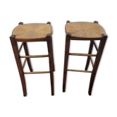 Pair of antique bar stools