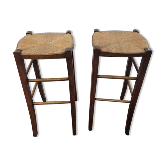 Pair of antique bar stools