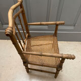 Small armchair for tanned children