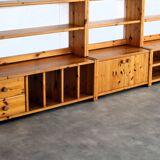 Vintage wall unit | wall cabinets | swedish | 70's