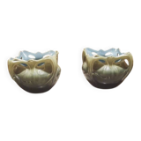 Pair of Guimard Art Nouveau Planters