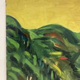 Landscape oil on panel