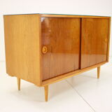 Mid-century upcycled cabinet on high gloss, 1960's