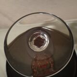 Saint louis chantilly 6 rhine wine glasses roemer colored crystal - 21.5 cm