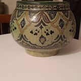 Ceramic pot from Safi, Morocco, circa 1920.