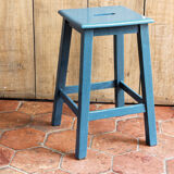 Wooden workshop stool