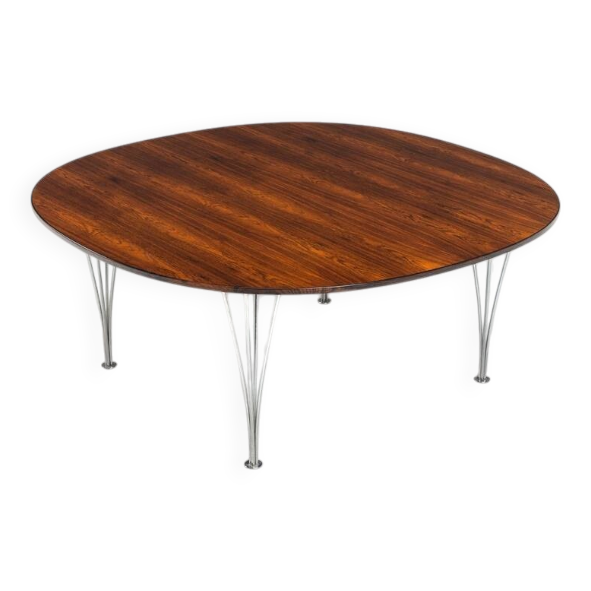 Piet Hein & Bruno Mathsson Superellipse coffee table Fritz Hansen Denmark 1968
