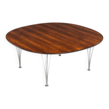 Piet Hein & Bruno Mathsson Superellipse coffee table Fritz Hansen Denmark 1968