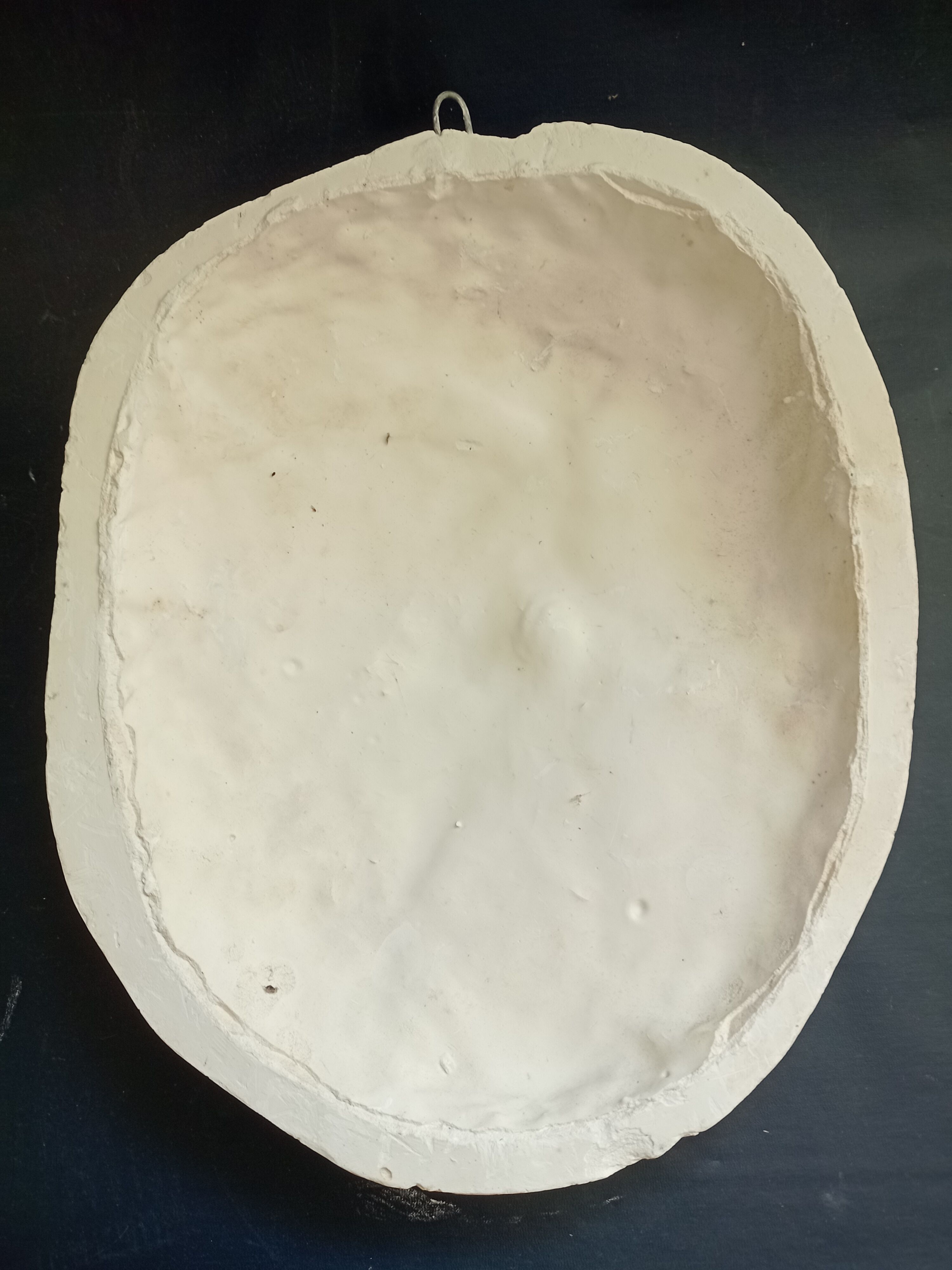 Profile of the Emperor in plaster