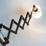 Set of 2 scissors wall lamps, 1960s