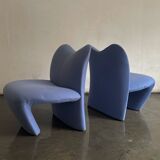 Paire de fauteuils vintage